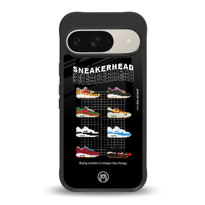 sneakerhead back phone cover | glass case for google pixel 9