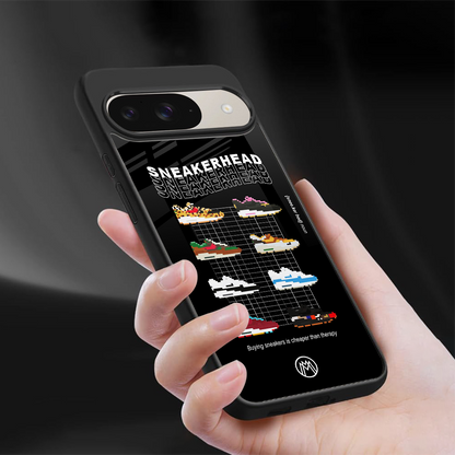 sneakerhead back phone cover | glass case for google pixel 9
