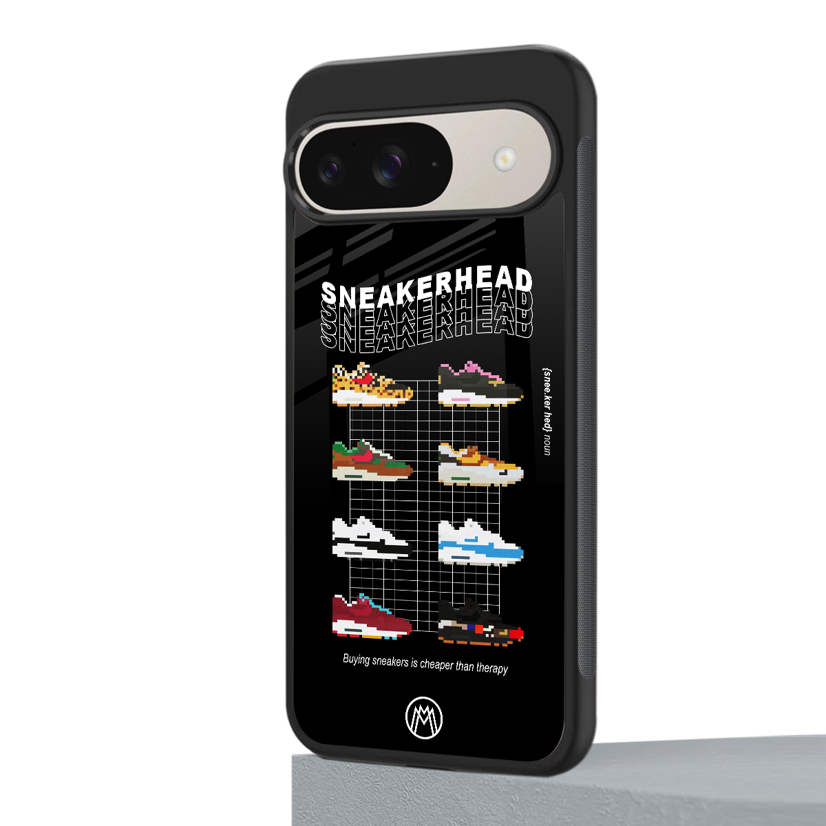 sneakerhead back phone cover | glass case for google pixel 9