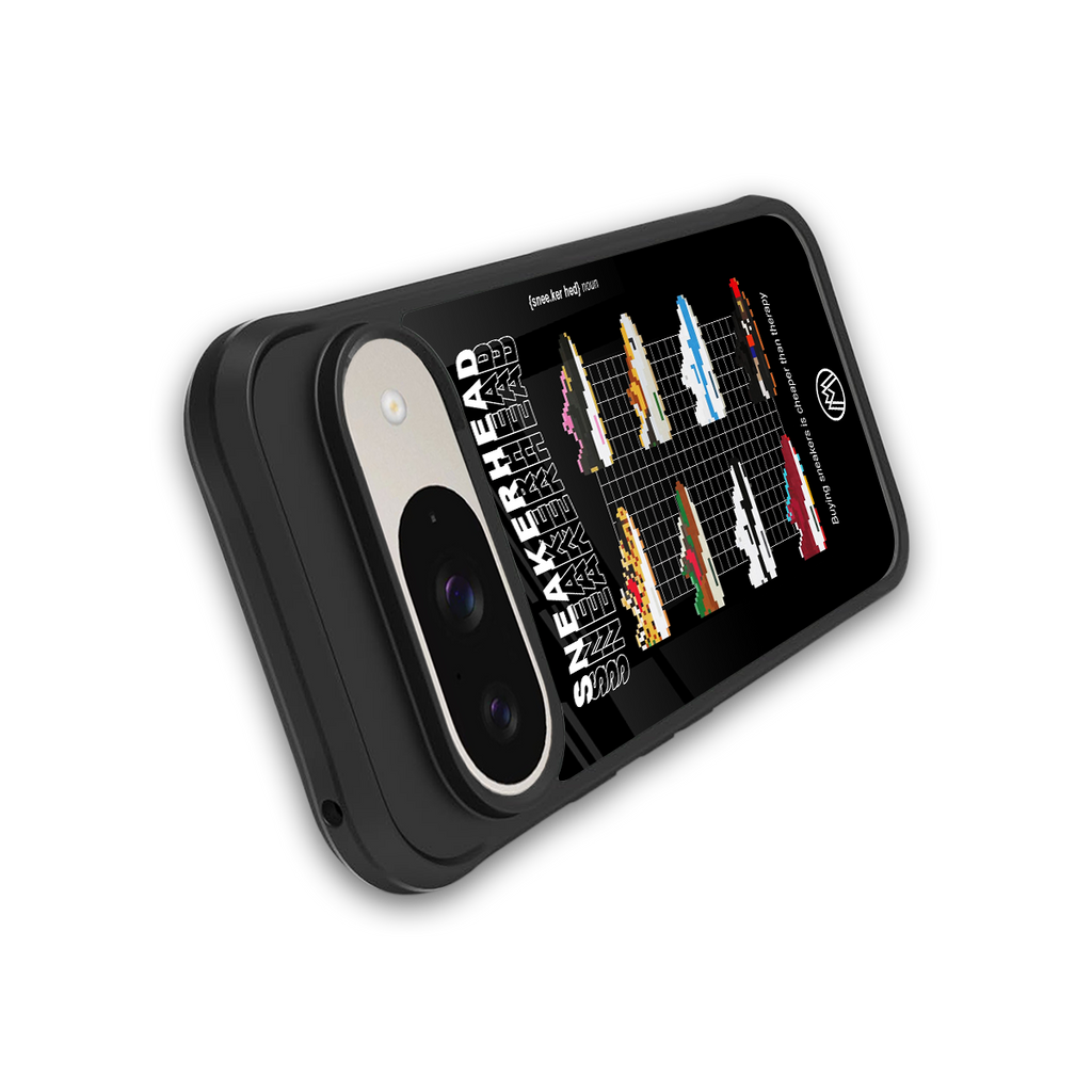 sneakerhead back phone cover | glass case for google pixel 9