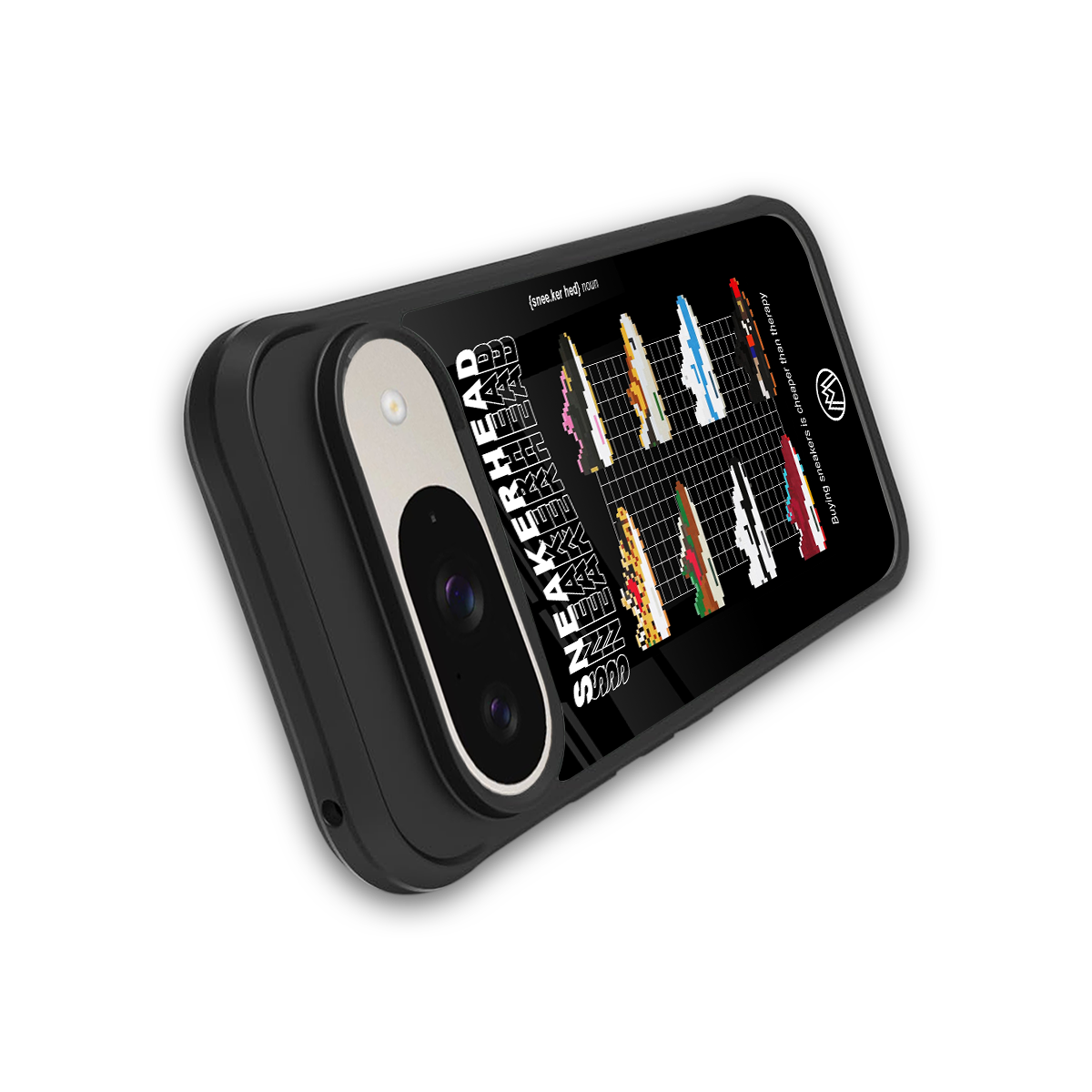 sneakerhead back phone cover | glass case for google pixel 9