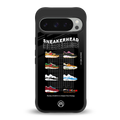 sneakerhead back phone cover | glass case for google pixel 9 pro xl