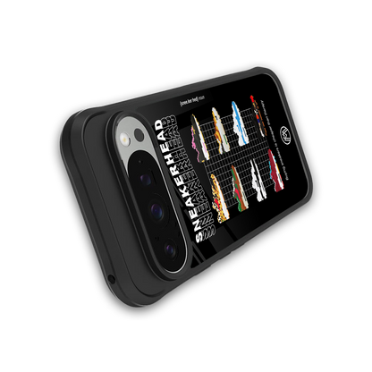 sneakerhead back phone cover | glass case for google pixel 9 pro xl
