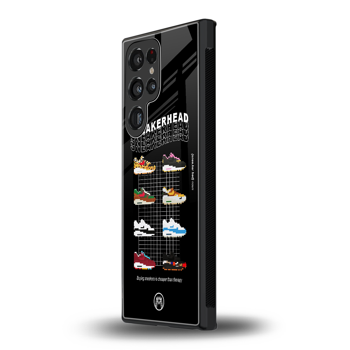 sneakerhead back phone cover | glass case for samsung galaxy s23 ultra