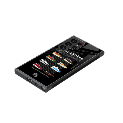 sneakerhead back phone cover | glass case for samsung galaxy s23 ultra