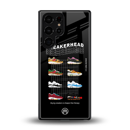 sneakerhead back phone cover | glass case for samsung galaxy s25 ultra