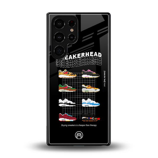 sneakerhead back phone cover | glass case for samsung galaxy s25 ultra