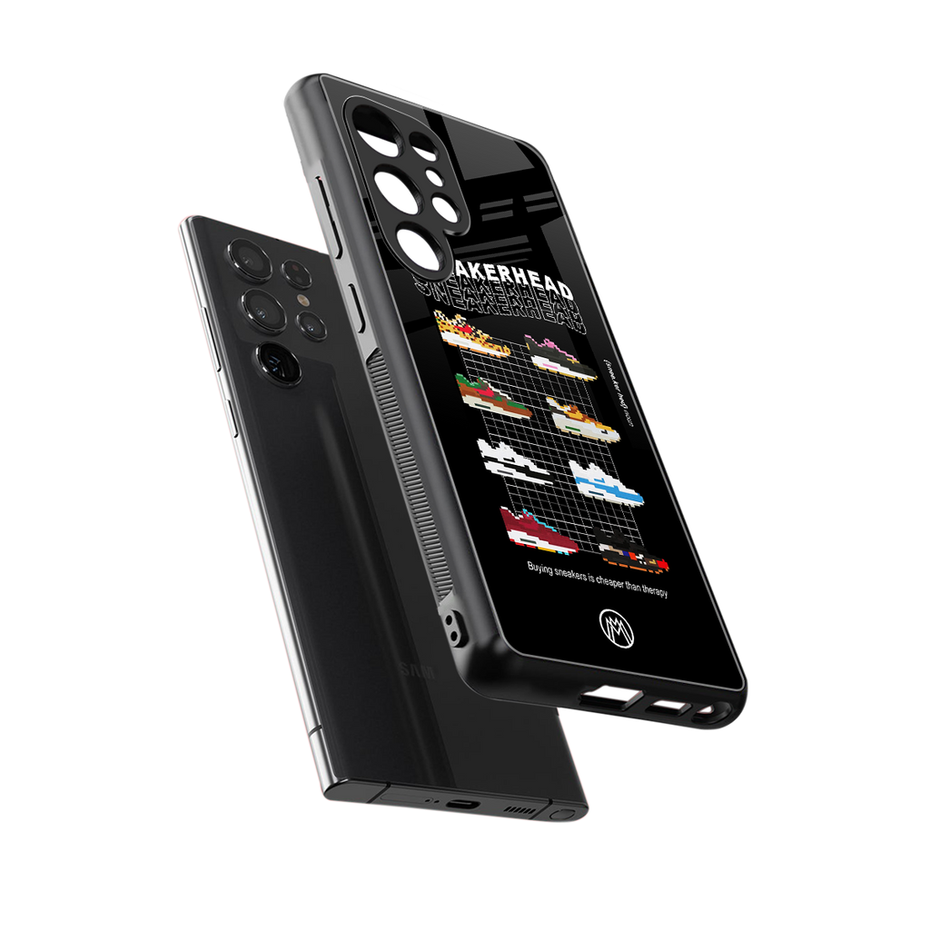 sneakerhead back phone cover | glass case for samsung galaxy s25 ultra