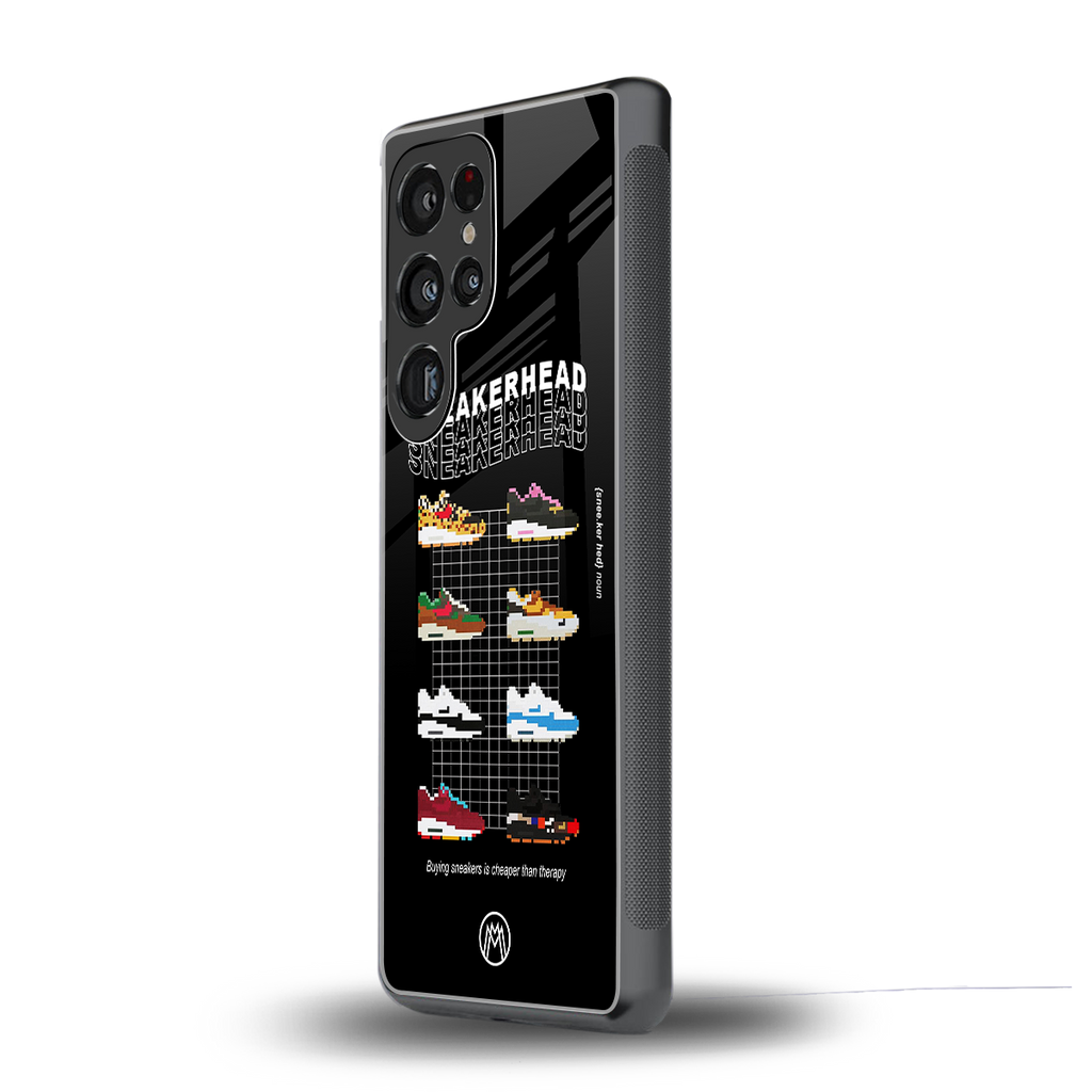 sneakerhead back phone cover | glass case for samsung galaxy s25 ultra