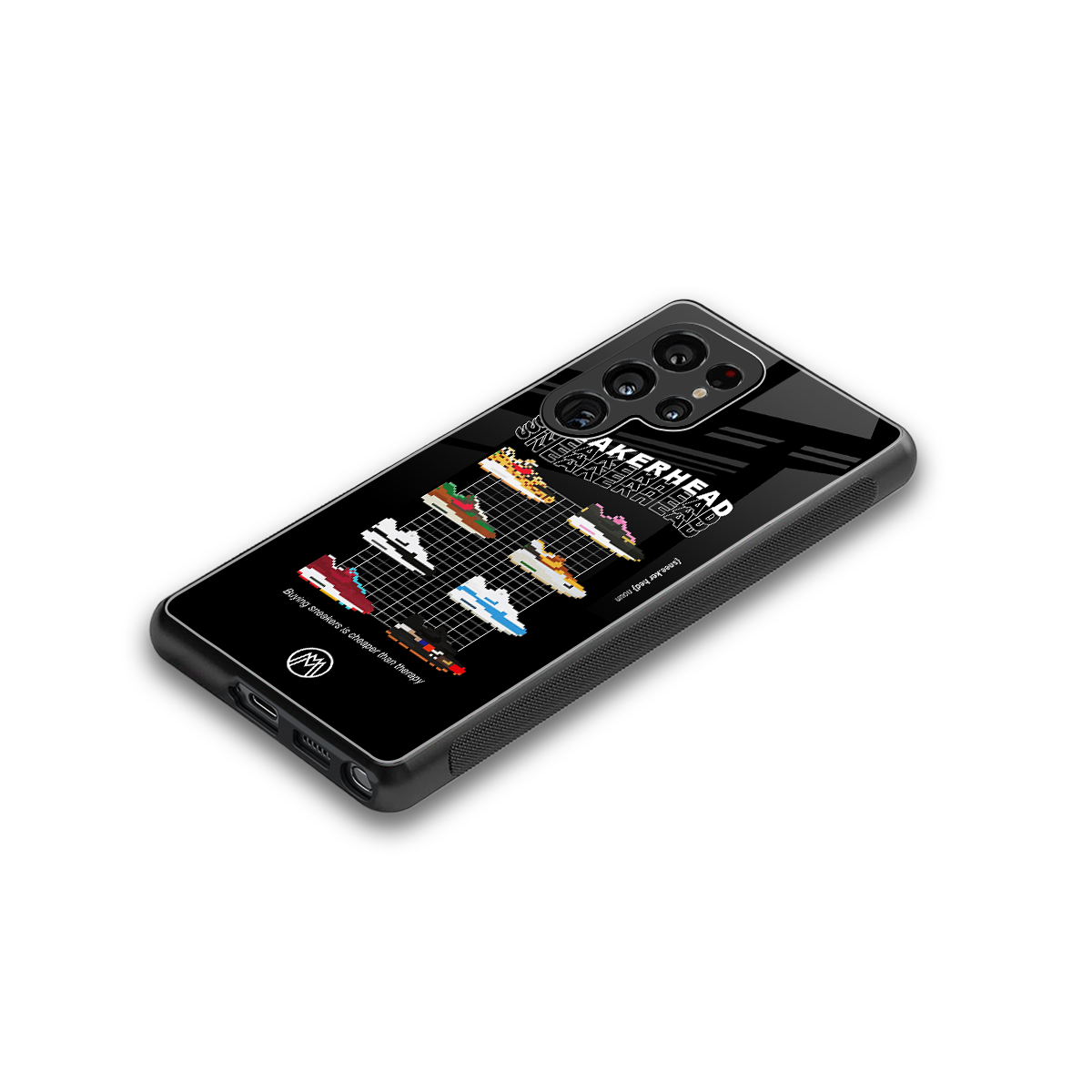 sneakerhead back phone cover | glass case for samsung galaxy s25 ultra