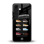 sneakerhead back phone cover | glass case for samsung galaxy s23 fe