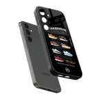 sneakerhead back phone cover | glass case for samsung galaxy s24 fe