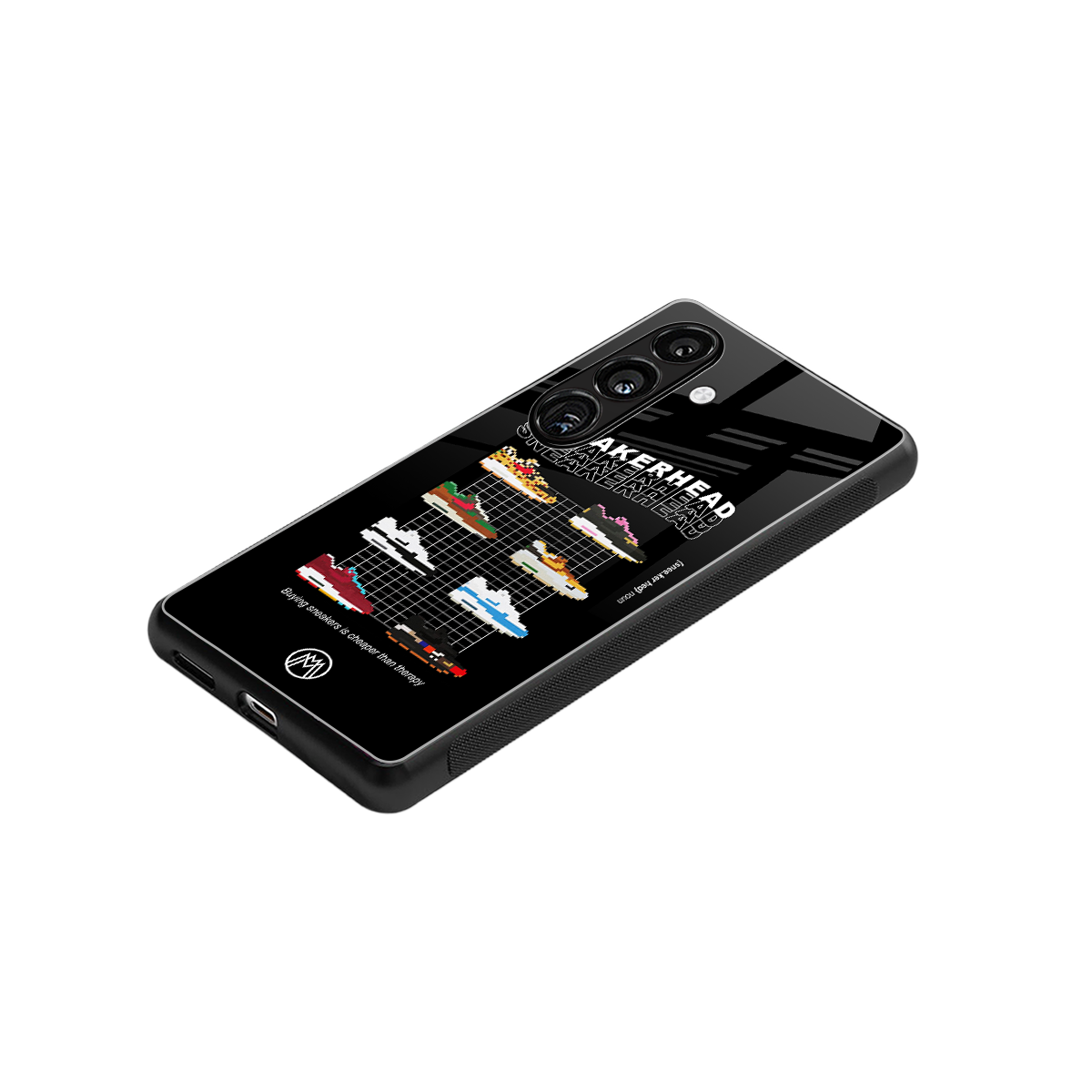 sneakerhead back phone cover | glass case for samsung galaxy s25