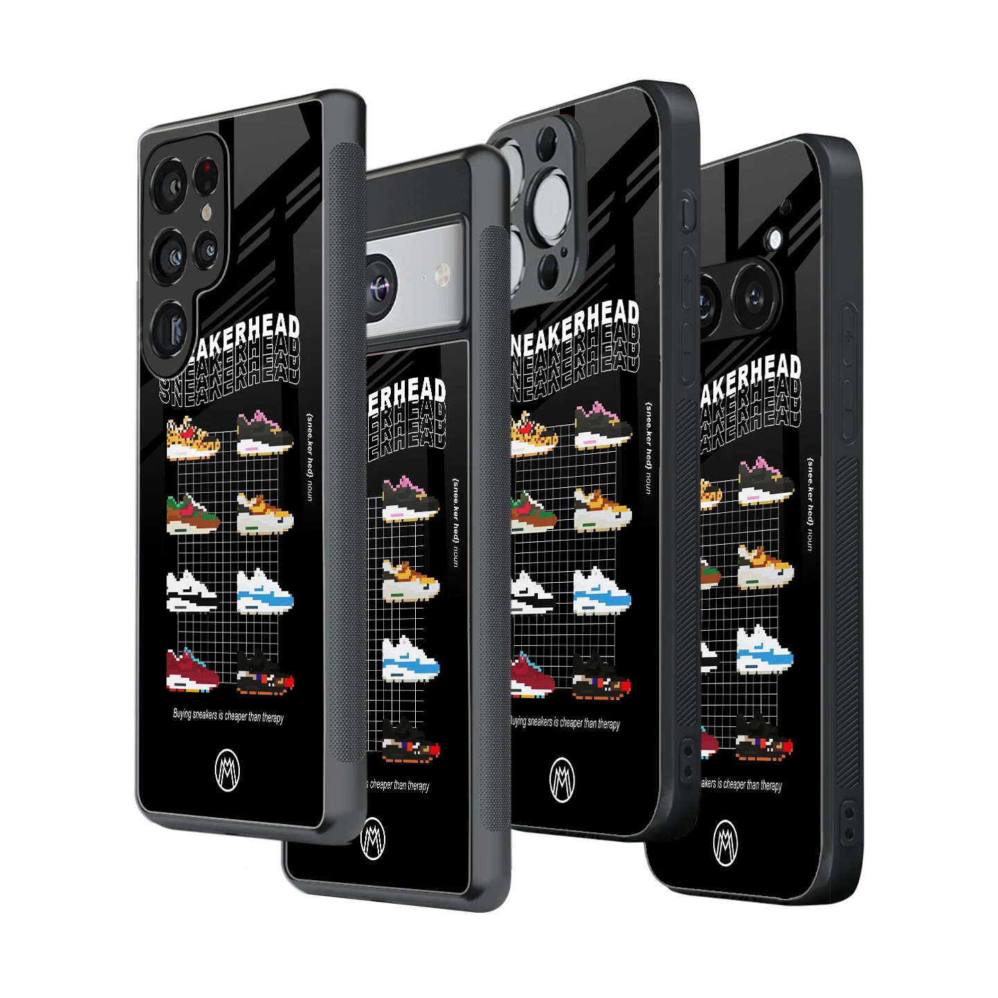 Stylish Glass Back Case for All Smartphones – iPhone, Samsung, OnePlus, Pixel, Redmi, Oppo, Vivo, Motorola