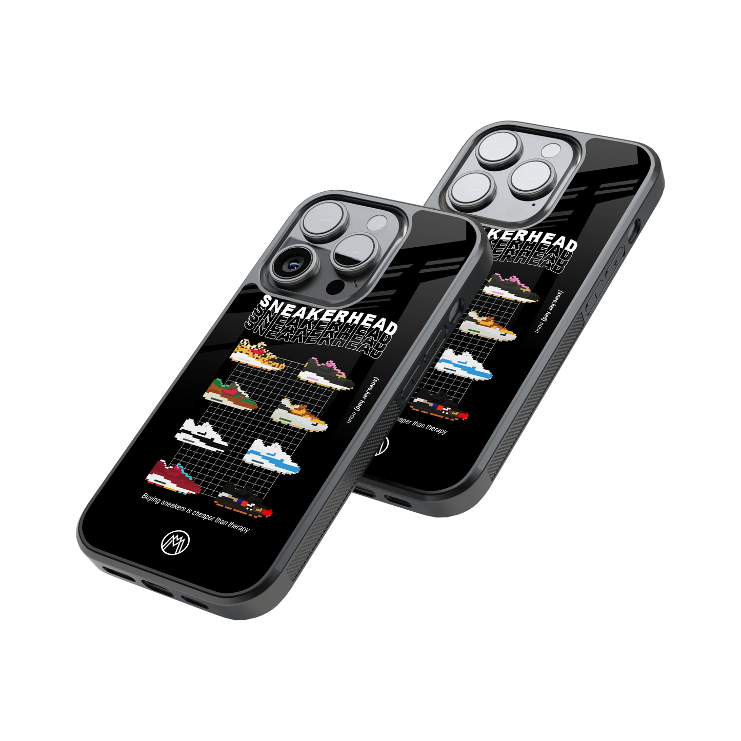 Protective Glass Back Phone Case Compatible with iPhone, Samsung, OnePlus, Pixel & More