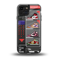 sneaxels back phone cover | glass case for iphone 13 mini