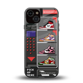 sneaxels back phone cover | glass case for iphone 13