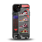 sneaxels back phone cover | glass case for iphone 13