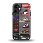 sneaxels back phone cover | glass case for iphone 16