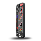 sneaxels back phone cover | glass case for iphone 16