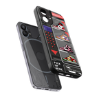 sneaxels back phone cover | glass case for nothing phone 1