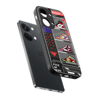 sneaxels back phone cover | glass case for oneplus nord 3