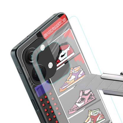 sneaxels back phone cover | glass case for oneplus nord 3