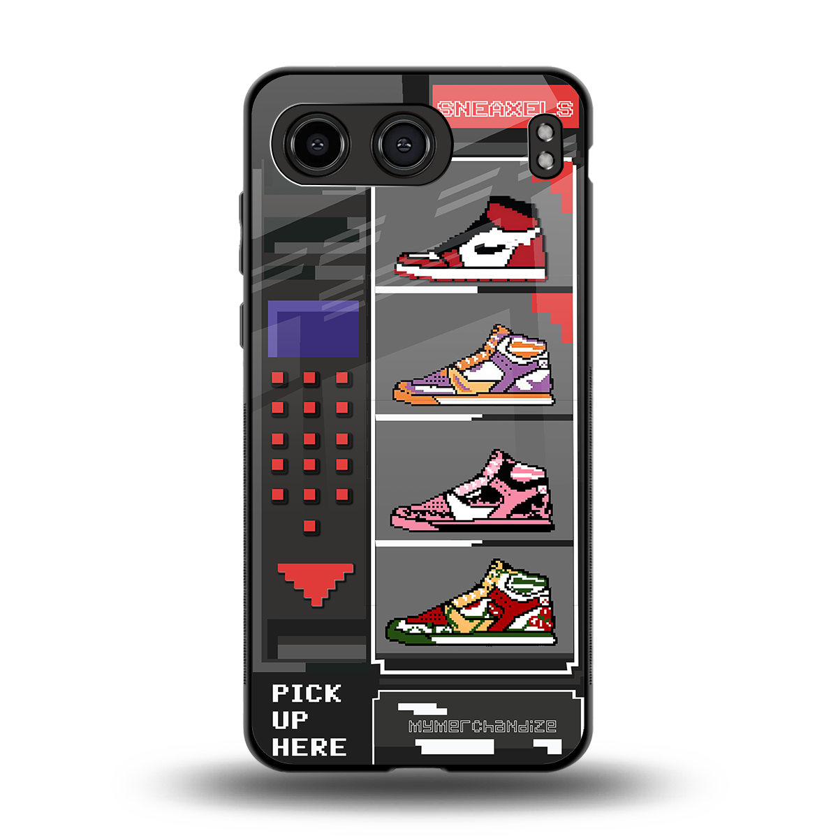 sneaxels back phone cover | glass case for oneplus nord 4