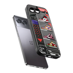 sneaxels back phone cover | glass case for oneplus nord 4