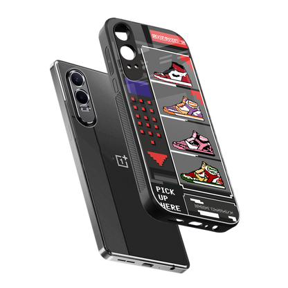 sneaxels back phone cover | glass case for oneplus nord ce 4 lite