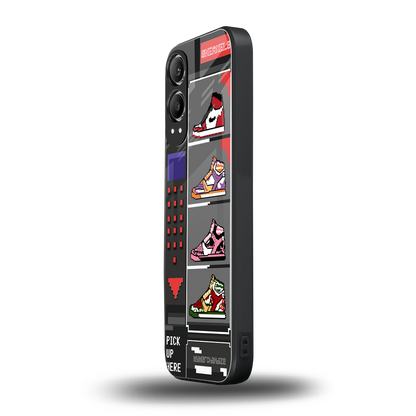 sneaxels back phone cover | glass case for oneplus nord ce 4 lite