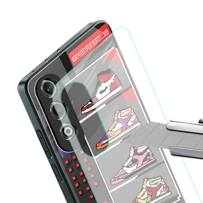 sneaxels back phone cover | glass case for oneplus nord ce 4