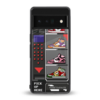 sneaxels back phone cover | glass case for google pixel 6 pro