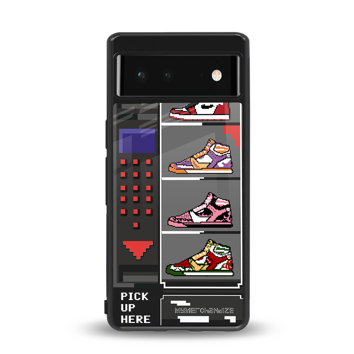 sneaxels back phone cover | glass case for Google Pixel 6A