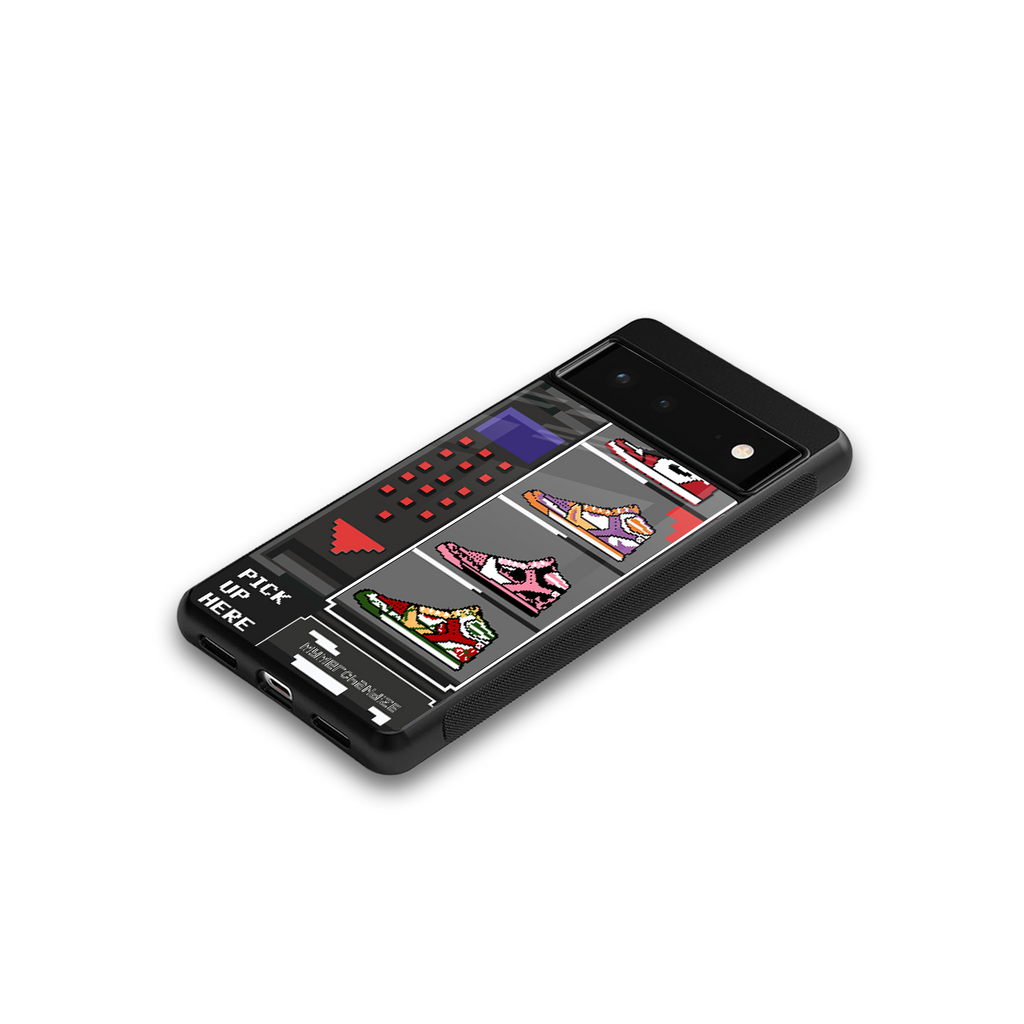 sneaxels back phone cover | glass case for google pixel 6