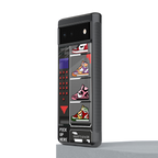 sneaxels back phone cover | glass case for google pixel 6