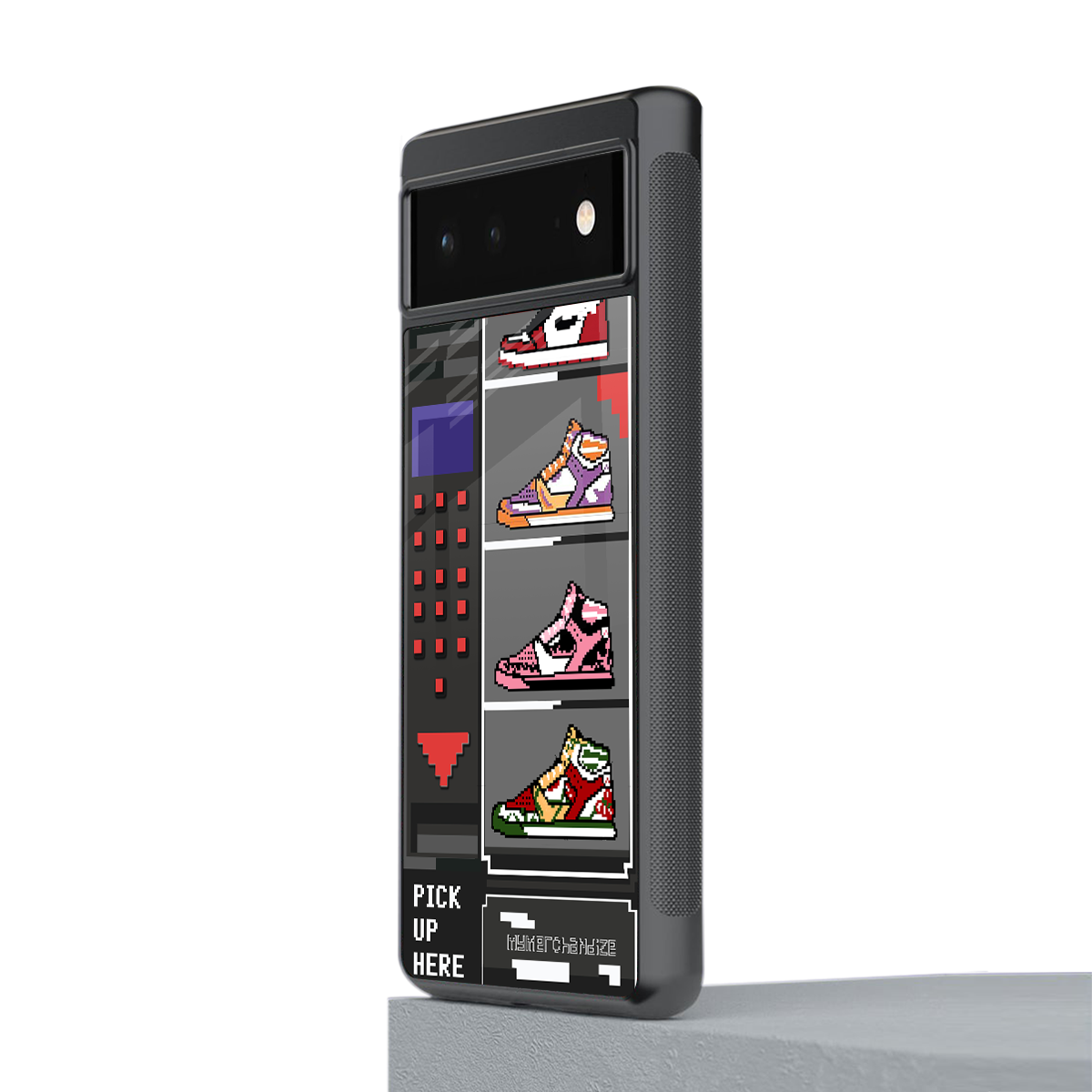 sneaxels back phone cover | glass case for Google Pixel 6A