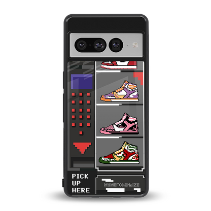 sneaxels back phone cover | glass case for google pixel 7 pro