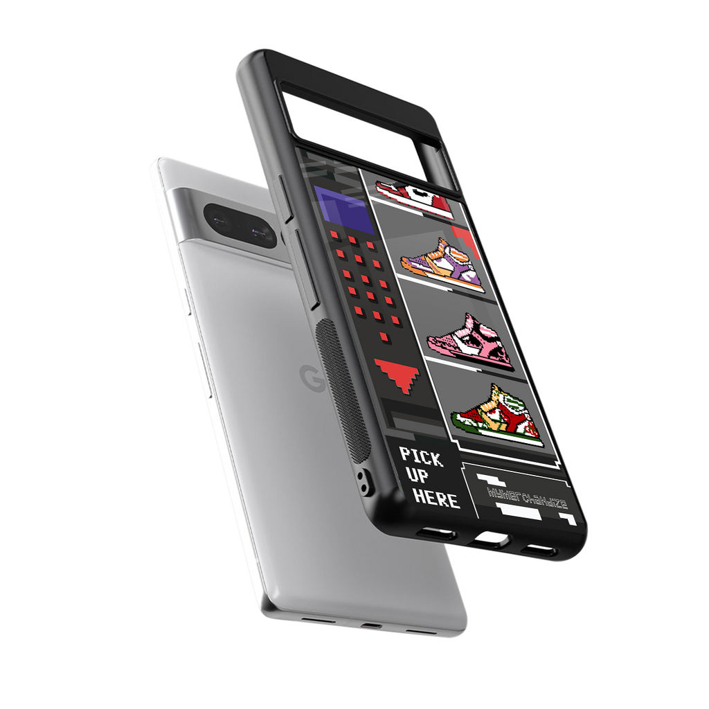 sneaxels back phone cover | glass case for google pixel 7 pro
