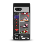 sneaxels back phone cover | glass case for Google Pixel 7A