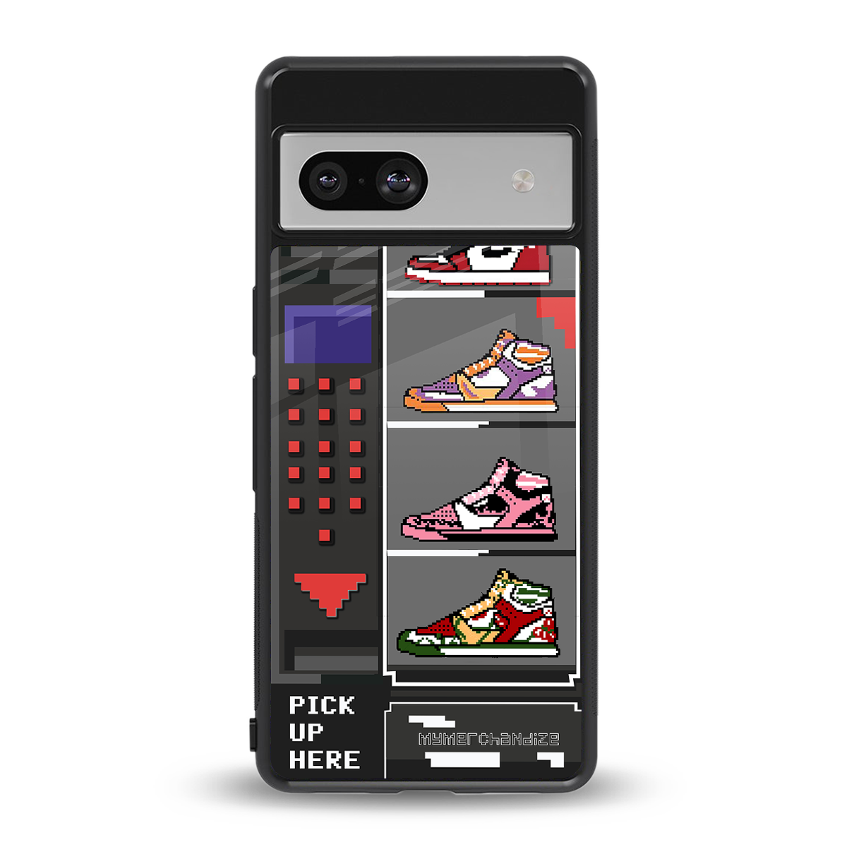 sneaxels back phone cover | glass case for Google Pixel 7A