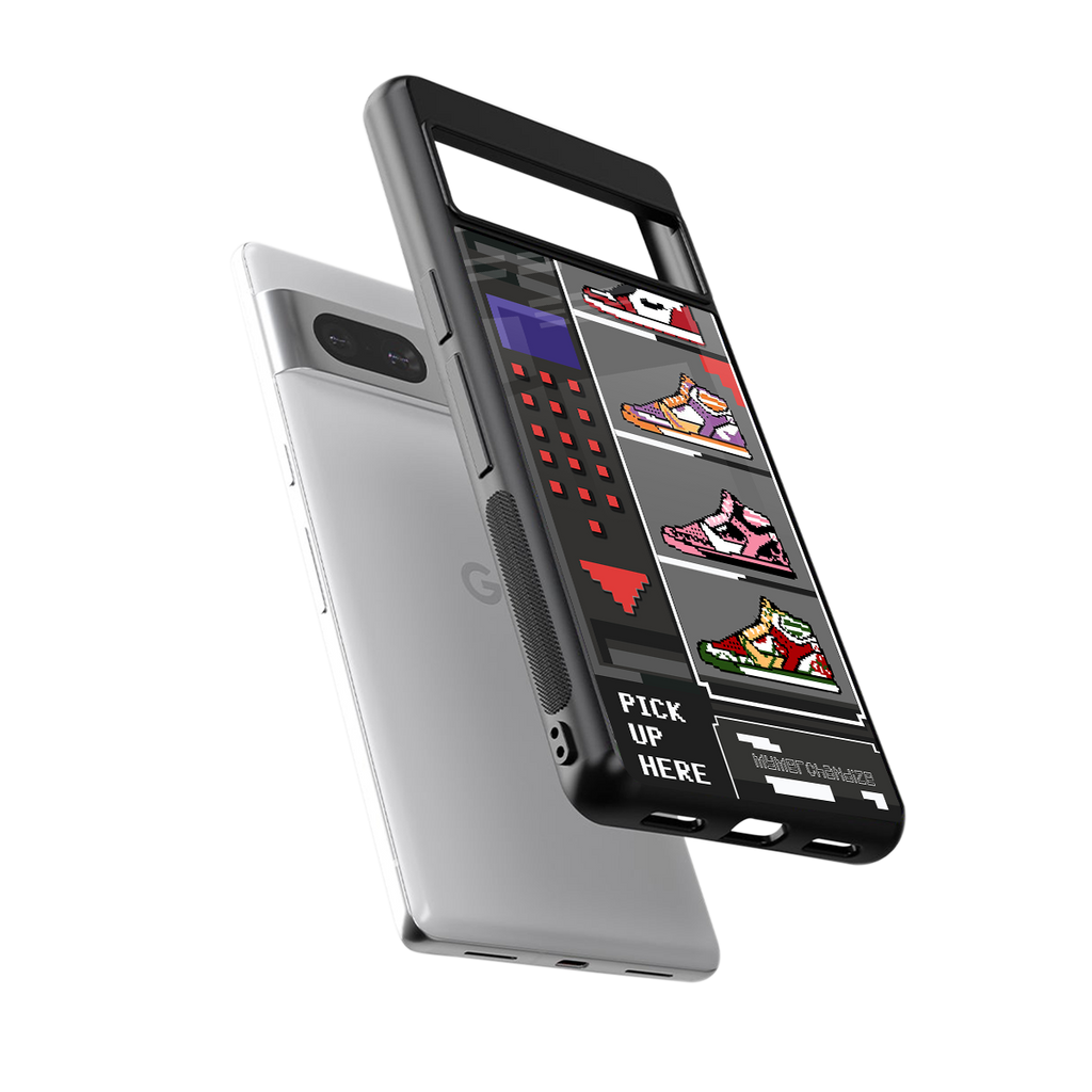 sneaxels back phone cover | glass case for Google Pixel 7A