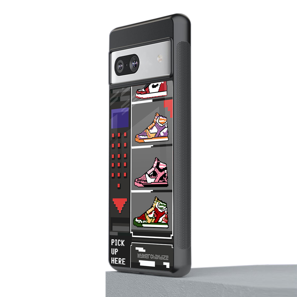 sneaxels back phone cover | glass case for Google Pixel 7A