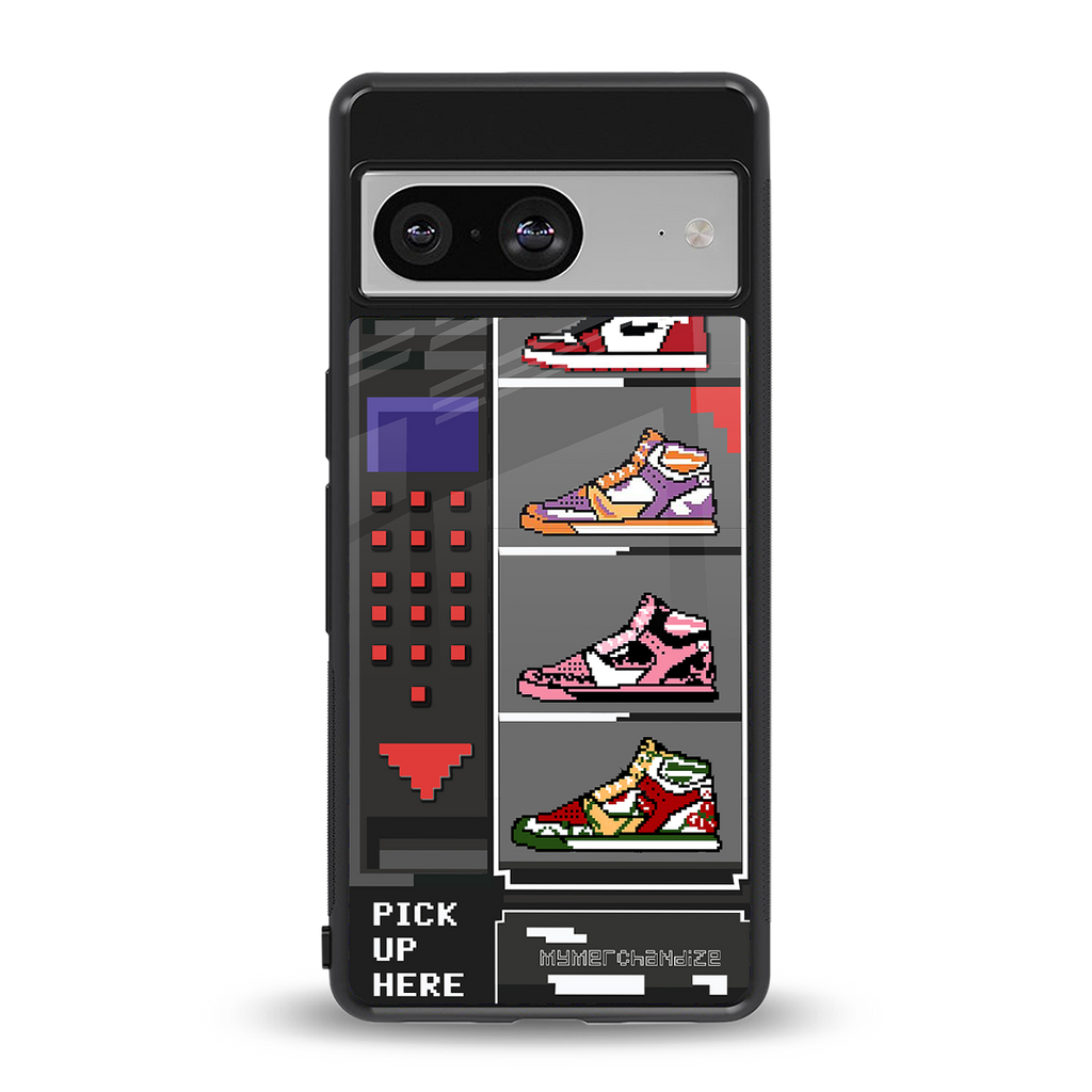 sneaxels back phone cover | glass case for Google Pixel 8