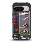 sneaxels back phone cover | glass case for google pixel 9