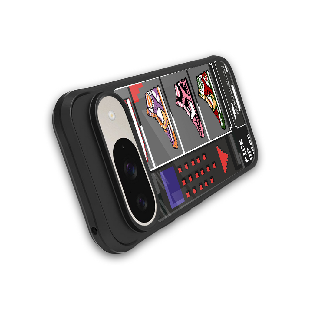 sneaxels back phone cover | glass case for google pixel 9