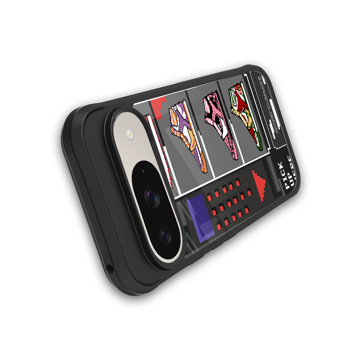 sneaxels back phone cover | glass case for google pixel 9