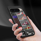 sneaxels back phone cover | glass case for google pixel 9 pro