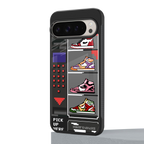 sneaxels back phone cover | glass case for google pixel 9 pro xl