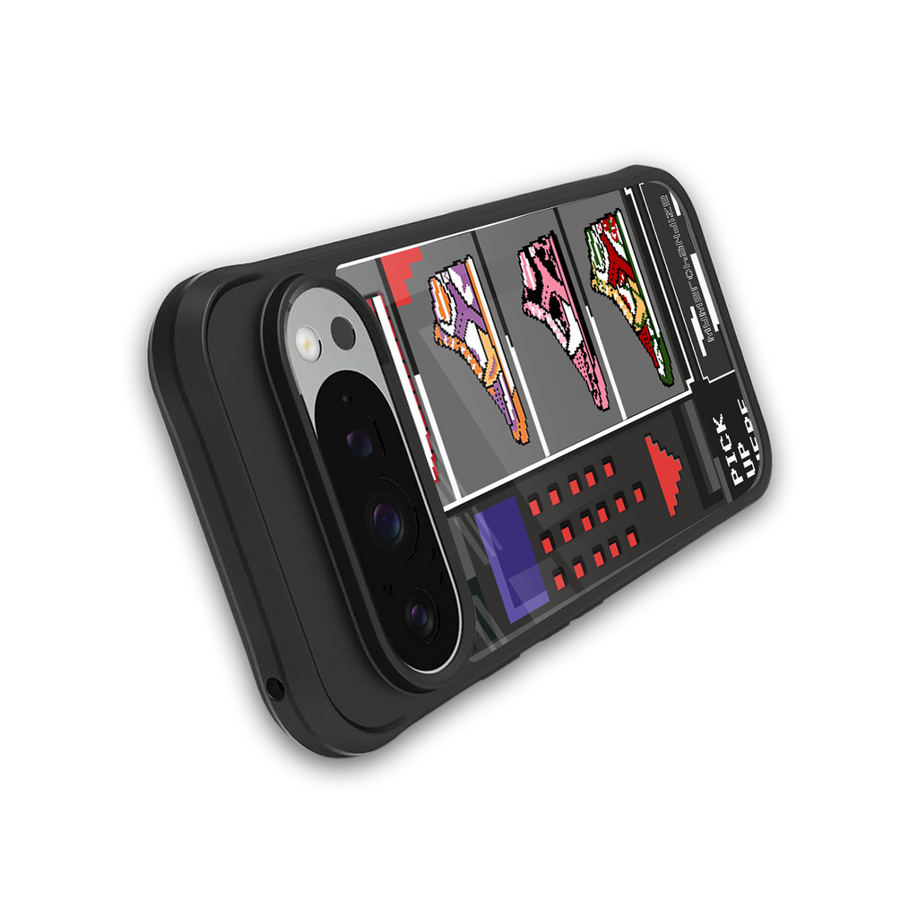 sneaxels back phone cover | glass case for google pixel 9 pro xl